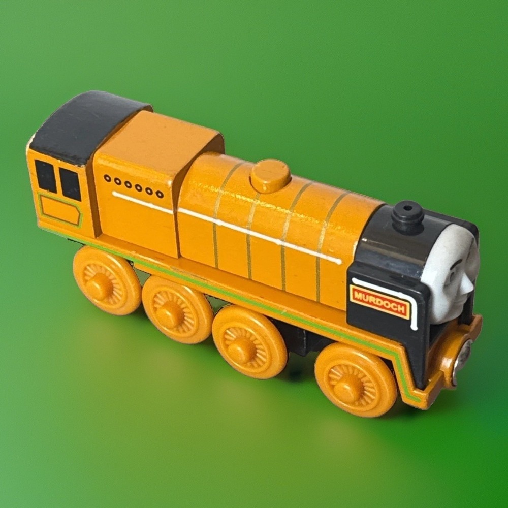 VTG 2004 MURDOCH Thomas & Friends Train Wooden Railway Tank Engine Learning EUC